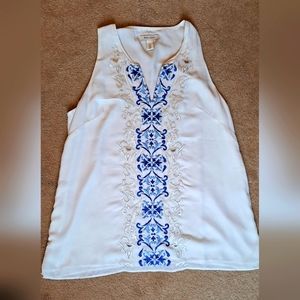 WHBM Sleeveless Blouse